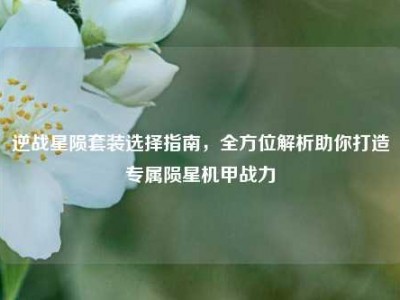 逆战星陨套装选择指南，全方位解析助你打造专属陨星机甲战力
