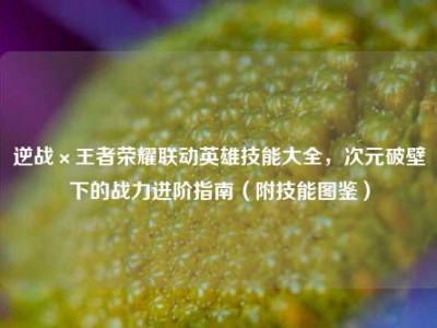 逆战×王者荣耀联动英雄技能大全，次元破壁下的战力进阶指南（附技能图鉴）