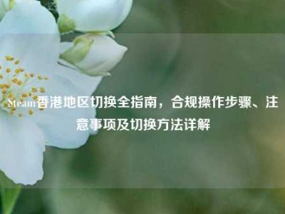 Steam香港地区切换全指南，合规操作步骤、注意事项及切换方法详解