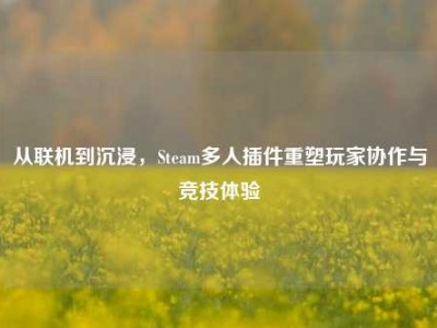 从联机到沉浸，Steam多人插件重塑玩家协作与竞技体验