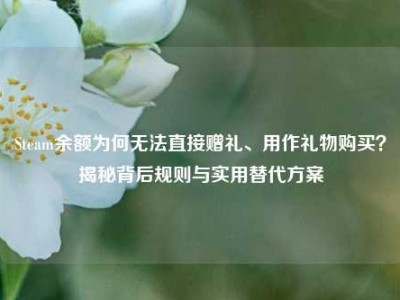 Steam余额为何无法直接赠礼、用作礼物购买？揭秘背后规则与实用替代方案