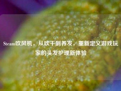 Steam吹风机，从吹干到养发，重新定义游戏玩家的头发护理新体验