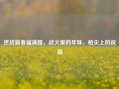 逆战新春福满膛，战火里的年味，枪尖上的祝福