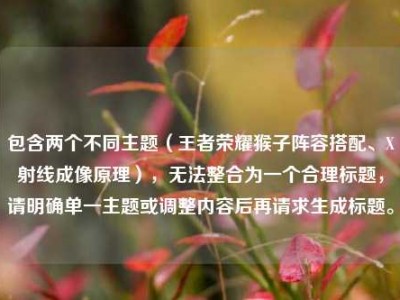 包含两个不同主题（王者荣耀猴子阵容搭配、X射线成像原理），无法整合为一个合理标题，请明确单一主题或调整内容后再请求生成标题。