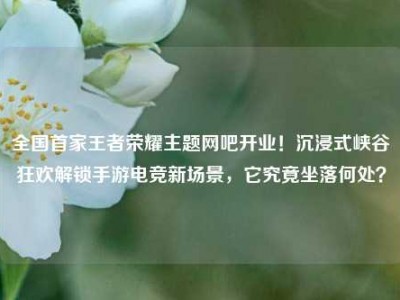 全国首家王者荣耀主题网吧开业！沉浸式峡谷狂欢解锁手游电竞新场景，它究竟坐落何处？