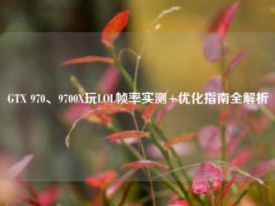 GTX 970、9700X玩LOL帧率实测+优化指南全解析