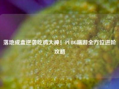 落地成盒逆袭吃鸡大神！PUBG端游全方位进阶攻略
