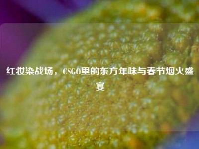 红妆染战场，CSGO里的东方年味与春节烟火盛宴