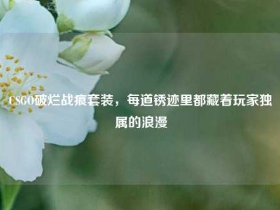 CSGO破烂战痕套装，每道锈迹里都藏着玩家独属的浪漫
