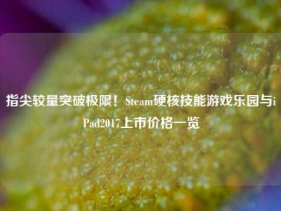 指尖较量突破极限！Steam硬核技能游戏乐园与iPad2017上市价格一览