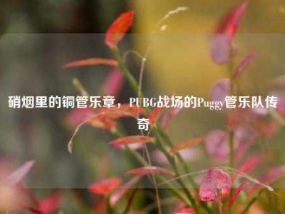 硝烟里的铜管乐章，PUBG战场的Puggy管乐队传奇