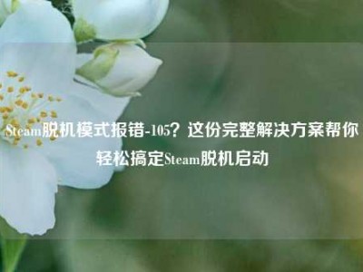 Steam脱机模式报错-105？这份完整解决方案帮你轻松搞定Steam脱机启动