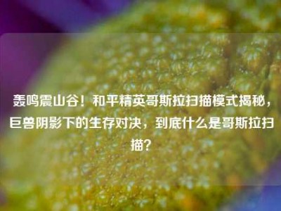 轰鸣震山谷！和平精英哥斯拉扫描模式揭秘，巨兽阴影下的生存对决，到底什么是哥斯拉扫描？