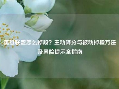 英雄联盟怎么掉段？主动降分与被动掉段方法及风险提示全指南