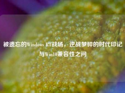 被遗忘的Windows RT战场，逆战梦碎的时代印记与Win10兼容性之问