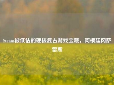 Steam被低估的硬核复古游戏宝藏，阿根廷冈萨雷斯