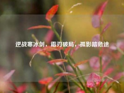 逆战寒冰剑，霜刃破局，孤影踏危途