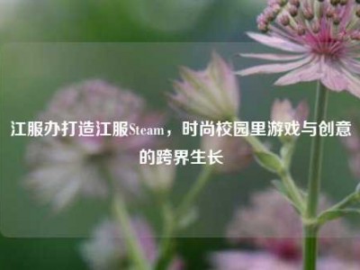 江服办打造江服Steam，时尚校园里游戏与创意的跨界生长