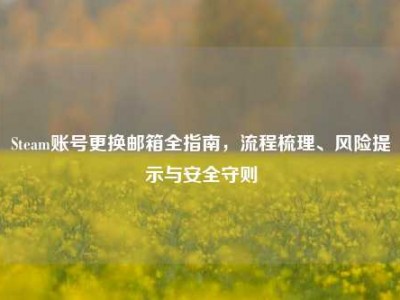 Steam账号更换邮箱全指南，流程梳理、风险提示与安全守则