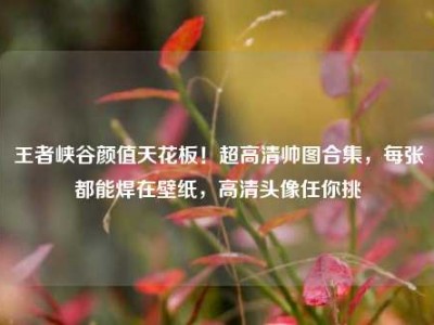 王者峡谷颜值天花板！超高清帅图合集，每张都能焊在壁纸，高清头像任你挑