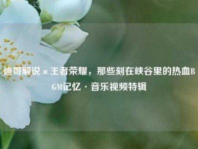 迪哥解说×王者荣耀，那些刻在峡谷里的热血BGM记忆·音乐视频特辑