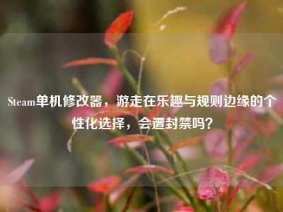 Steam单机修改器，游走在乐趣与规则边缘的个性化选择，会遭封禁吗？