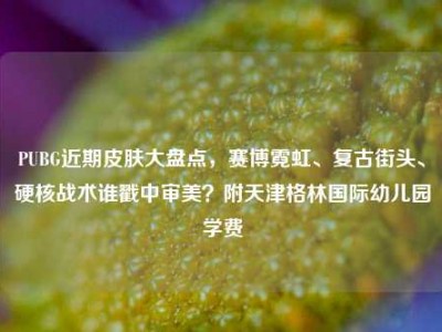 PUBG近期皮肤大盘点，赛博霓虹、复古街头、硬核战术谁戳中审美？附天津格林国际幼儿园学费