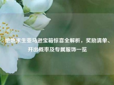 绝地求生亚马逊宝箱惊喜全解析，奖励清单、开出概率及专属服饰一览