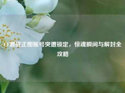 CF激战正酣账号突遭锁定，惊魂瞬间与解封全攻略