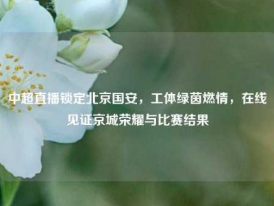 中超直播锁定北京国安，工体绿茵燃情，在线见证京城荣耀与比赛结果