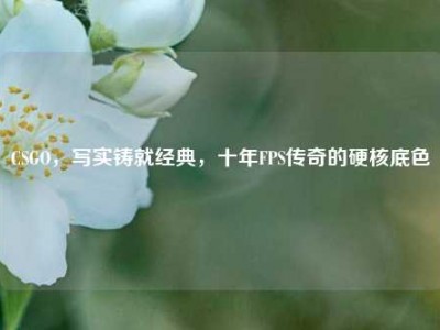 CSGO，写实铸就经典，十年FPS传奇的硬核底色