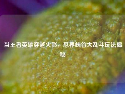 当王者英雄穿越火影，忍界峡谷大乱斗玩法揭秘