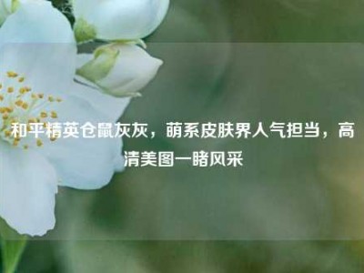 和平精英仓鼠灰灰，萌系皮肤界人气担当，高清美图一睹风采