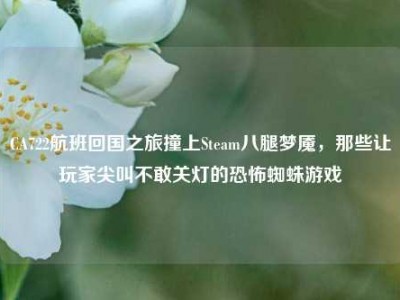 CA722航班回国之旅撞上Steam八腿梦魇，那些让玩家尖叫不敢关灯的恐怖蜘蛛游戏