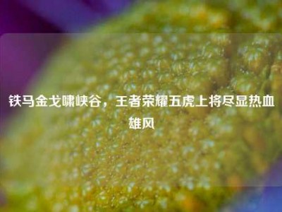 铁马金戈啸峡谷，王者荣耀五虎上将尽显热血雄风