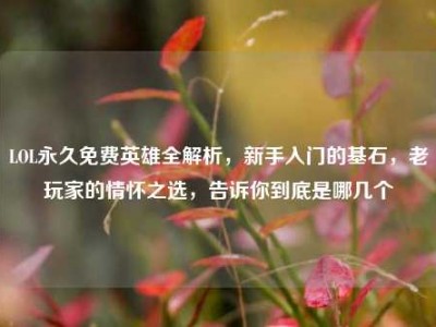 LOL永久免费英雄全解析，新手入门的基石，老玩家的情怀之选，告诉你到底是哪几个