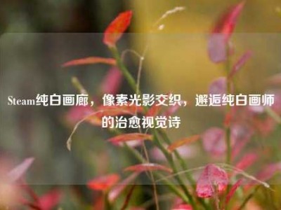 Steam纯白画廊，像素光影交织，邂逅纯白画师的治愈视觉诗