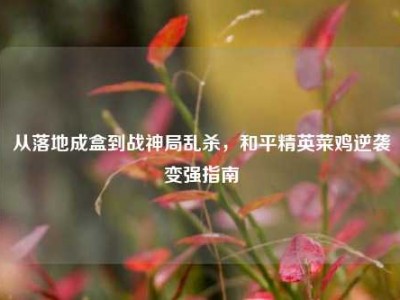 从落地成盒到战神局乱杀，和平精英菜鸡逆袭变强指南
