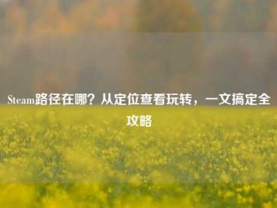 Steam路径在哪？从定位查看玩转，一文搞定全攻略
