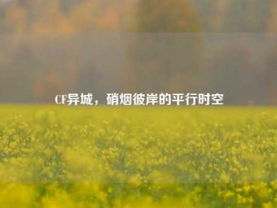 CF异城，硝烟彼岸的平行时空
