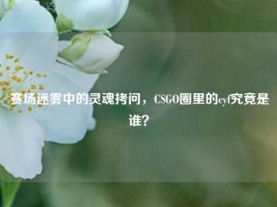 赛场迷雾中的灵魂拷问，CSGO圈里的cyf究竟是谁？