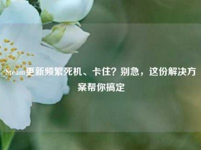 Steam更新频繁死机、卡住？别急，这份解决方案帮你搞定