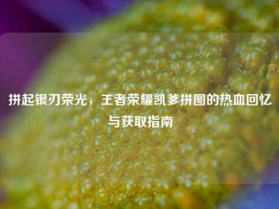 拼起银刃荣光，王者荣耀凯爹拼图的热血回忆与获取指南