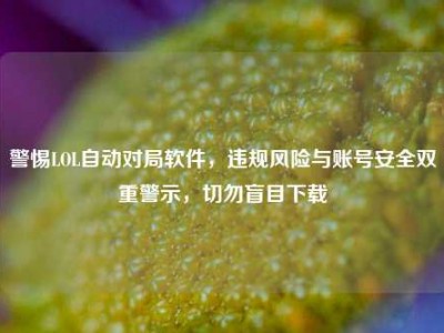 警惕LOL自动对局软件，违规风险与账号安全双重警示，切勿盲目下载