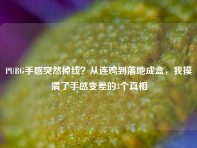 PUBG手感突然掉线？从连鸡到落地成盒，我摸清了手感变差的3个真相