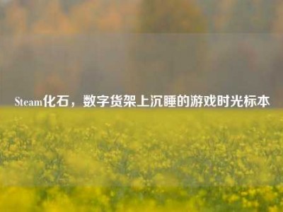 Steam化石，数字货架上沉睡的游戏时光标本