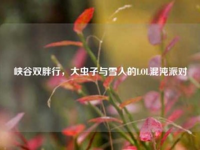 峡谷双胖行，大虫子与雪人的LOL混沌派对