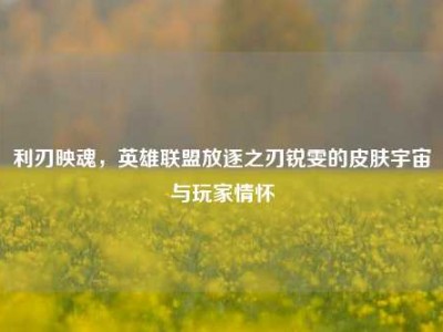 利刃映魂，英雄联盟放逐之刃锐雯的皮肤宇宙与玩家情怀