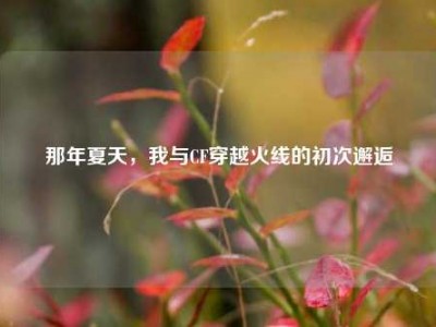那年夏天，我与CF穿越火线的初次邂逅