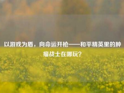 以游戏为盾，向命运开枪——和平精英里的肿瘤战士在哪玩？